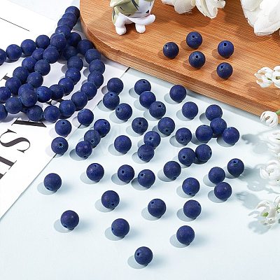 ARRICRAFT Synthetic Lapis Lazuli Beads Strands G-AR0002-39-1