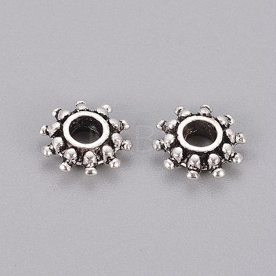 Tibetan Style Spacer Beads LS-LFH10384Y-NF-1