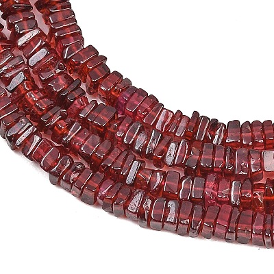 Natural Red Garnet Beads Strands G-Z152-F03-03-1