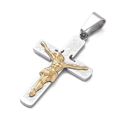 Two Tone 304 Stainless Steel Pendants STAS-A142-06P-1