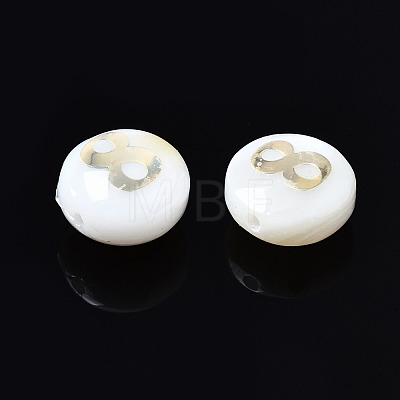 Natural Freshwater Shell Beads SHEL-N003-20-08-1