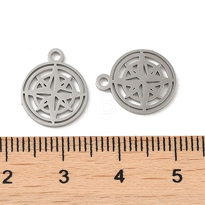 304 Stainless Steel Charms STAS-J042-15P-1
