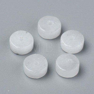 Natural White Jade Beads Strands G-Z006-C35-1