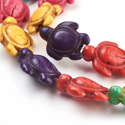 Synthetic Howlite Beads TURQ-E007-14-1