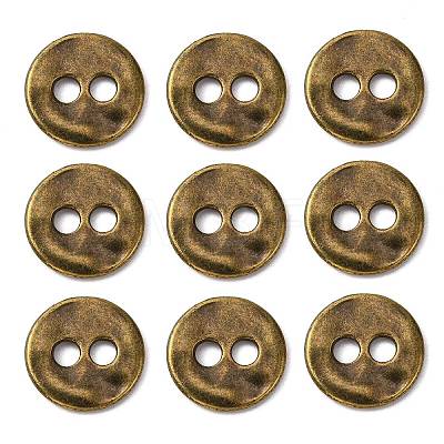 Tibetan Style Buttons LS-TIBE-R178-AG-LF-1