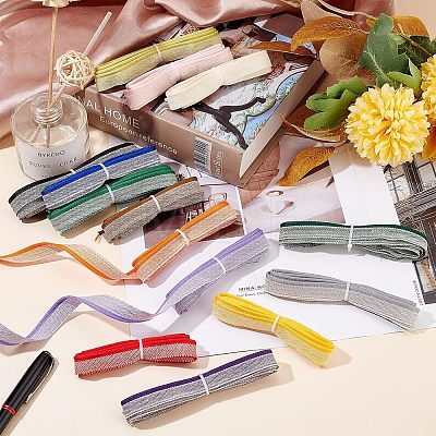 14 Yards Polyester Book Headbands SRIB-FH0001-03-1