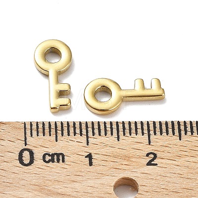 Ion Plating(IP) 304 Stainless Steel Charms STAS-Q254-41G-1
