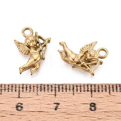 304 Stainless Steel Charms STAS-T072-132G-1