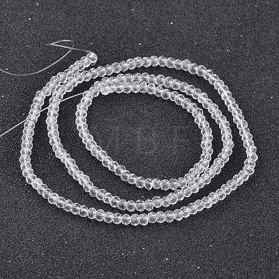 Electroplate Glass Bead Strands EGLA-G014-2mm-01-1