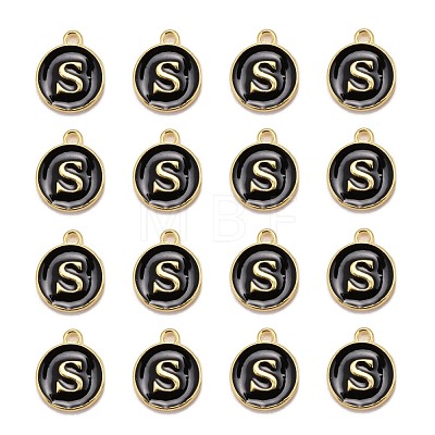 Golden Plated Alloy Charms ENAM-S118-02S-1