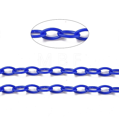 Opaque Acrylic Cable Chains CHAC-P001-02-1