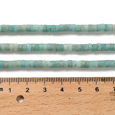 Natural Amazonite Beads Strands G-P575-B41-4x2mm-1