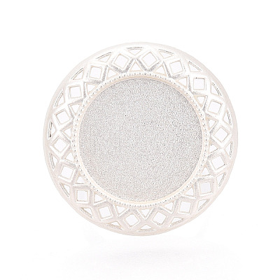 Adjustable Alloy & Iron Bezel Cup Ring Base with Rotatable Tray MAK-T012-05S-1