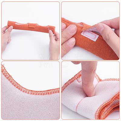 12Pcs Fabric & Sponge Safe Hard Hat Sweatband AJEW-WR0003-84-1