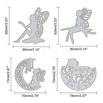 Carbon Steel Cutting Dies Stencils DIY-DM0001-32-1