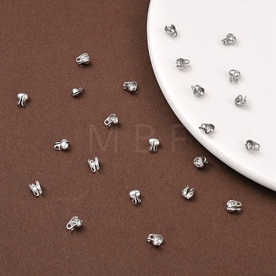 304 Stainless Steel Bead Tips STAS-R063-21-1