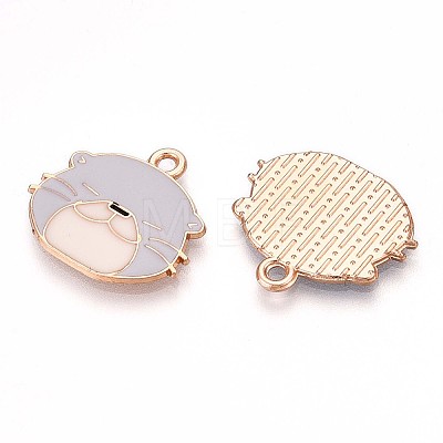 Alloy Enamel Pendants ENAM-T022-02A-01-1