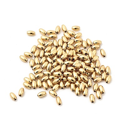 Brass Beads KK-P344-07G-1