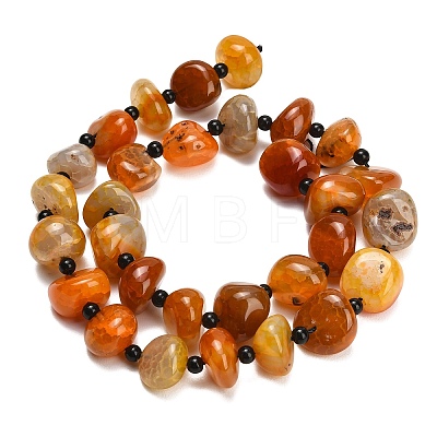 Natural Dragon Veins Agate Beads Strands GG-L001-I01-01A-1
