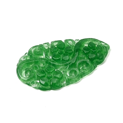 Natural Quartz Carved Pendants G-Z162-05B-1
