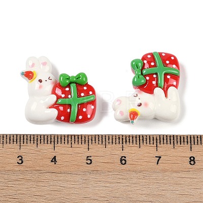 Christmas Opaque Resin Decoden Cabochons CRES-M036-12A-1