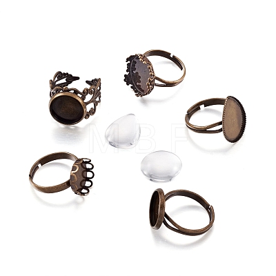 Fashewelry Finger Rings Making Kits DIY-FW0001-12-1