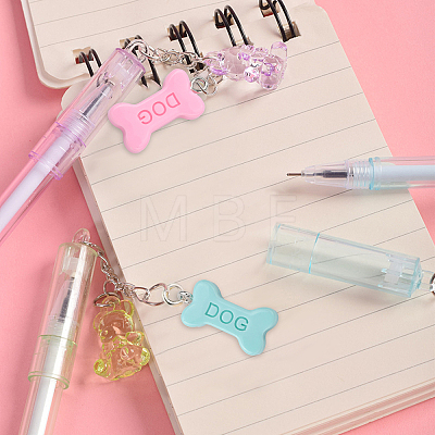 40Pcs 4 Colors Opaque Resin Pendants RESI-CJ0002-29-1
