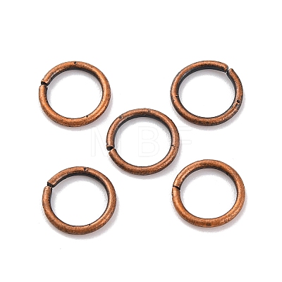 Brass Open Jump Rings KK-G514-01D-R-1