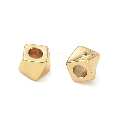 Brass Spacer Beads KK-CBA712E-01G-1