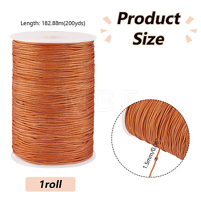   200 Yards Nylon Braided Threads NWIR-PH0002-23G-1