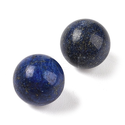 Natural Lapis Lazuli No Hole Sphere Beads G-K353-04C-10-1