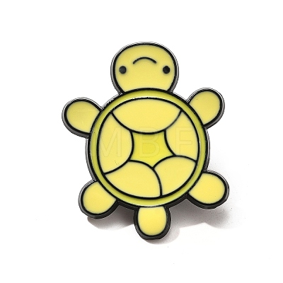 Luminous Tortoise Enamel Pins JEWB-Q011-01D-1