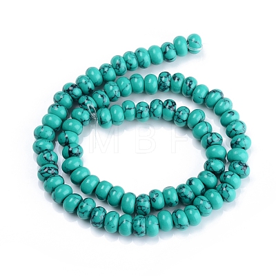 Synthetic Turquoise Beads Strands G-E266-09C-01-1