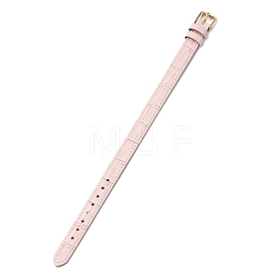 Imitation Leather String Bracelets with Stainless Steel Buckles AJEW-Z053-01J-1