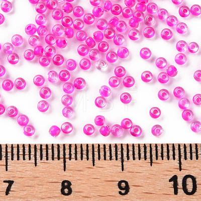 11/0 Grade A Transparent Glass Seed Beads X-SEED-N001-D-207-1