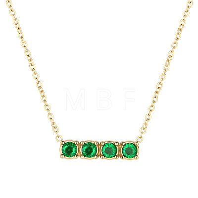 Colorful Gemstones Necklaces EB3362-2-1