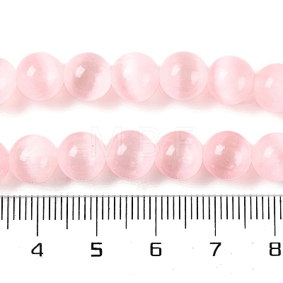 Natural Selenite Beads Strands G-C142-01B-07-1