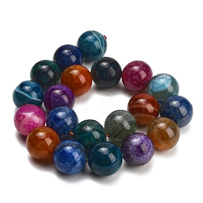 Natural Dragon Veins Agate Beads Strands GG-L001-L01-02A-1