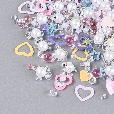 Plastic & Resin & Glass Shining Nail Art Glitter MRMJ-T080-13H-1