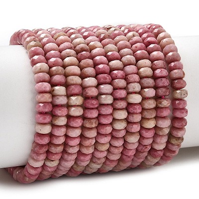 Natural Rhodonite Beads Strands G-G343-A01-2x4mm-1