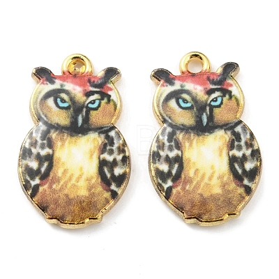 Printed Alloy Pendants ENAM-D051-16G-02-1