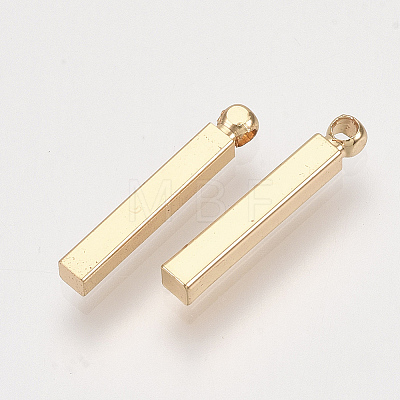 Brass Bar Pendants X-KK-S348-384A-1