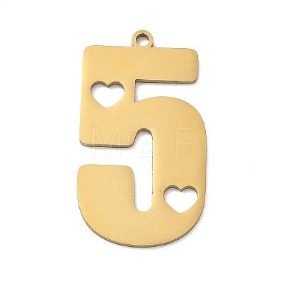 201 Stainless Steel Pendants SA-CBA3D3A-03G-1