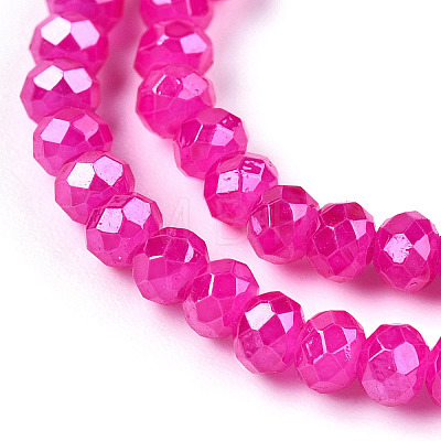 Baking Painted Glass Beads Strands DGLA-A034-J2mm-C01-1