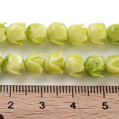 Synthetic Shell Beads Strands CORA-B001-05A-03-1