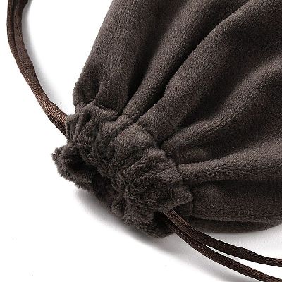 Velvet Jewelry Drawstring Storage Pouches ABAG-P013-02D-02-1