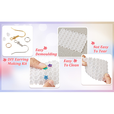 DIY Earring Making Kits DIY-TA0004-76-1