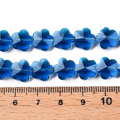 Transparent Glass Beads GLAA-Q066-10mm-C17-1