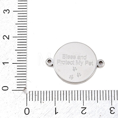Religion 304 Stainless Steel Connector Charms STAS-I368-03P-02-1