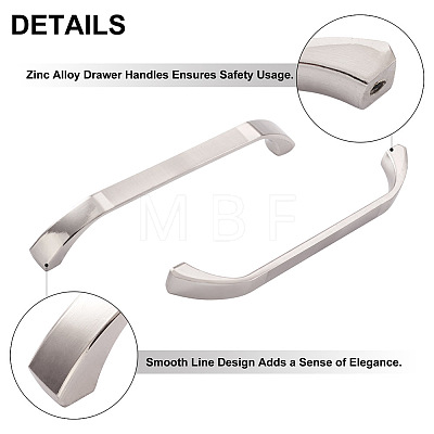 Zinc Alloy Drawer Handles SW-TAC0001-23C-1